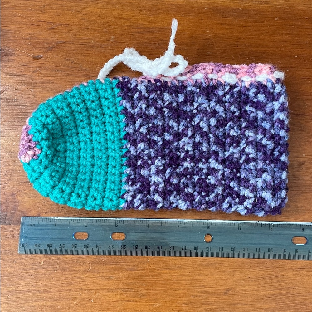 Colorful Crochet Slippers - Picture 2 of 2